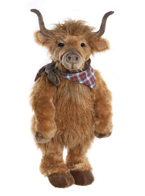 Charlie Bears 2024 Plush Collection Highland Cow - Hoofprints